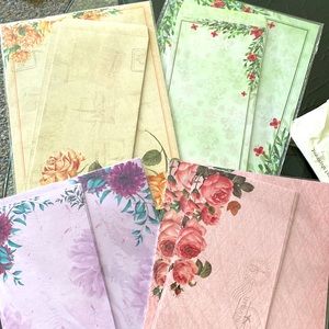 Stationary for creating Junk Journals